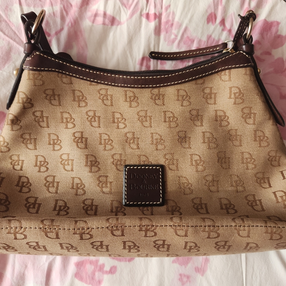 Dooney & Bourke Tan Shoulder Bag